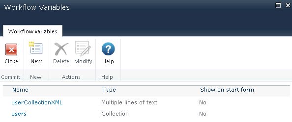 created new variable